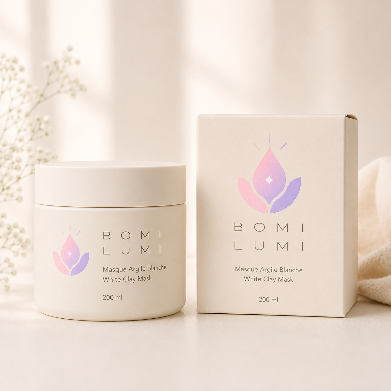 Argile de Neige — Masque Argile Blanche