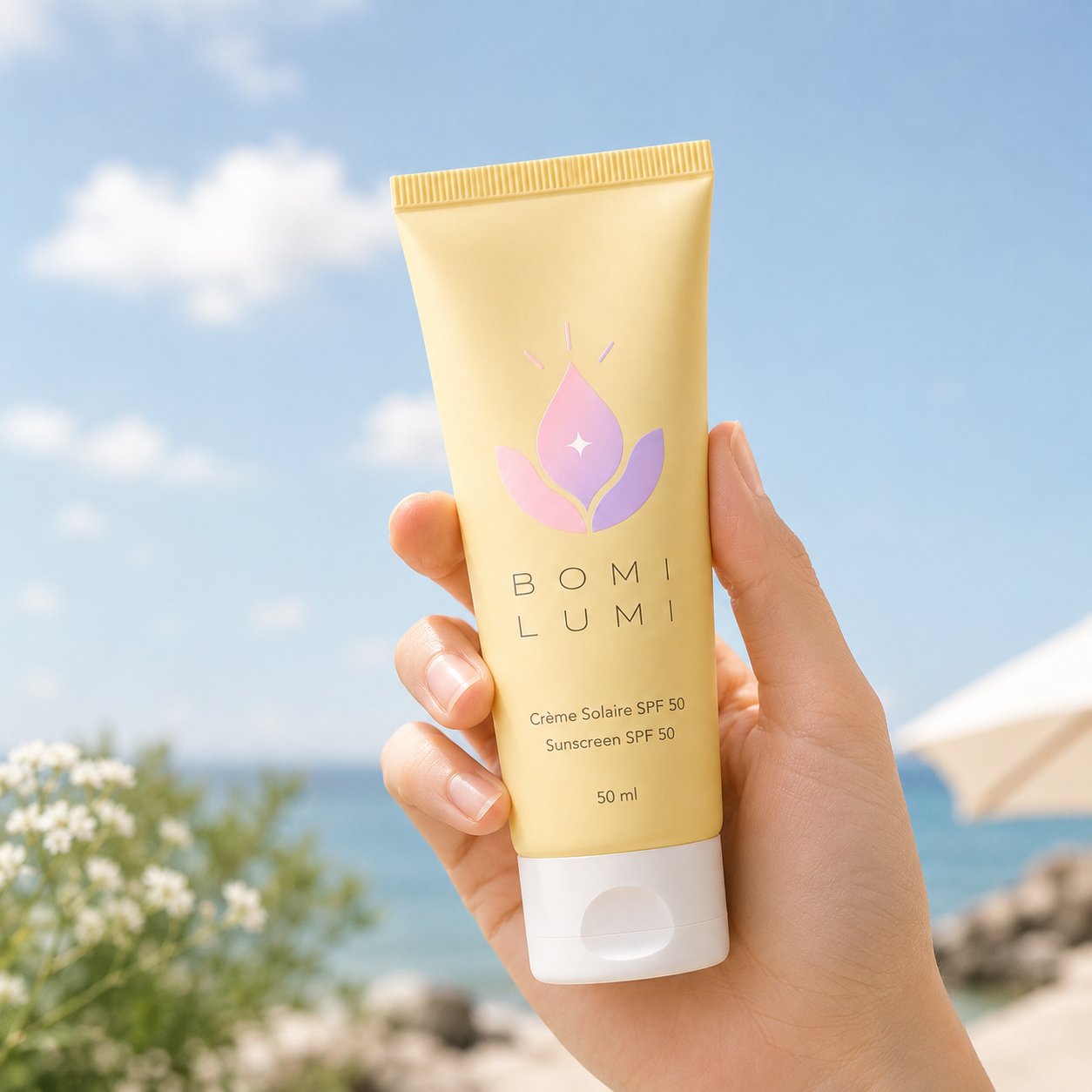 Bouclier de Lumière — Crème Solaire SPF 50