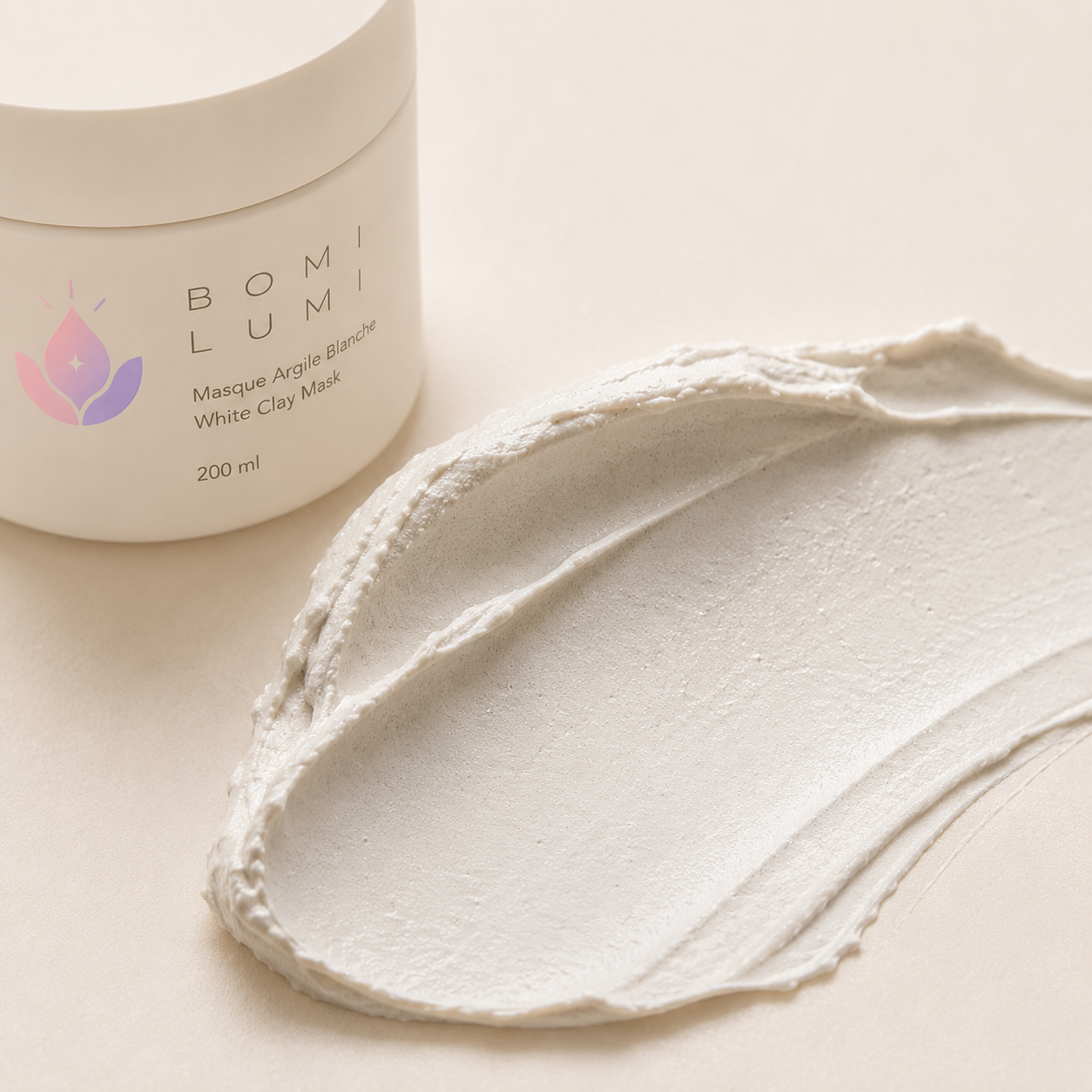 Argile de Neige — Masque Argile Blanche